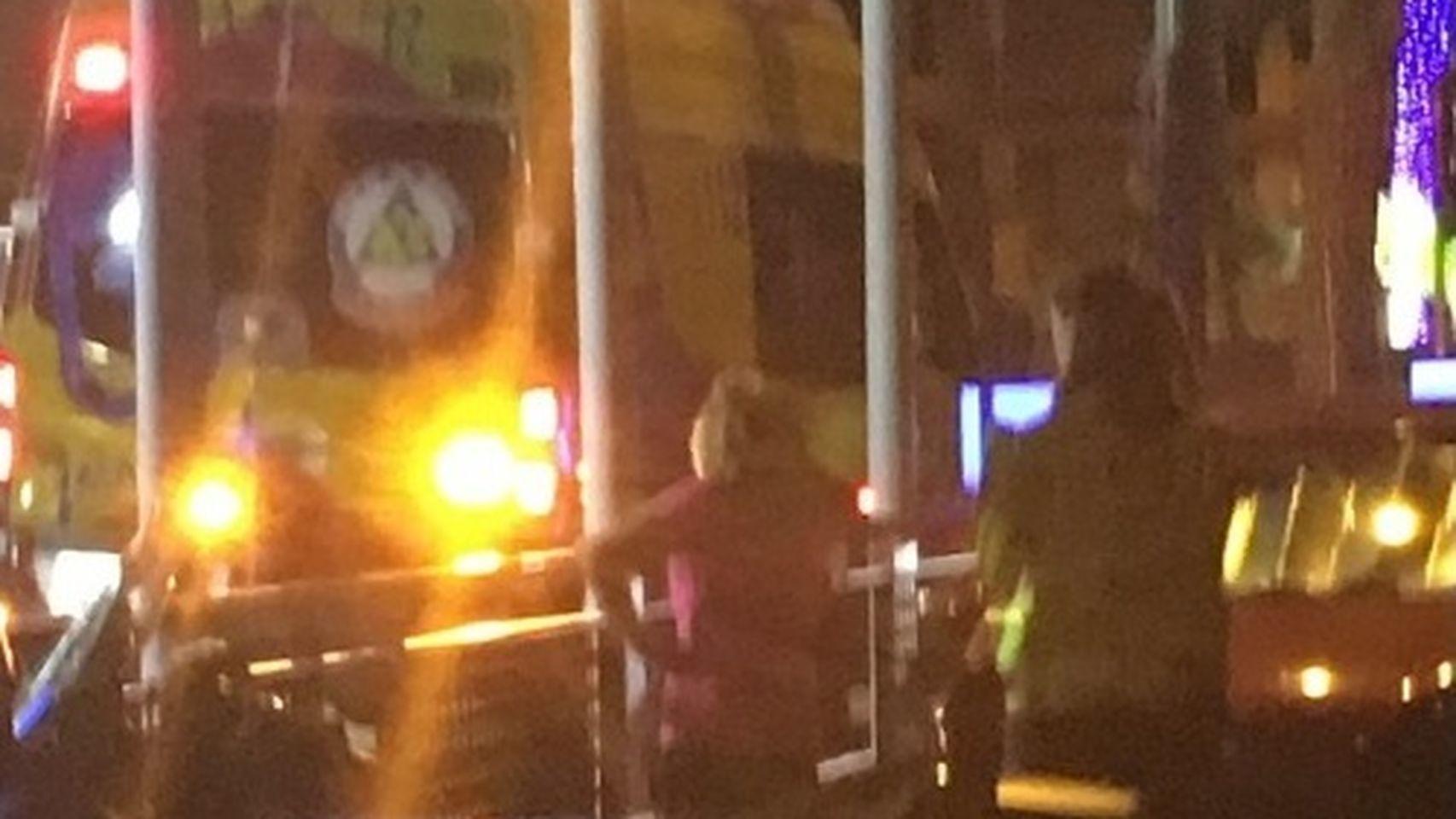 Aramís en la calle recogida por el SAMUR.