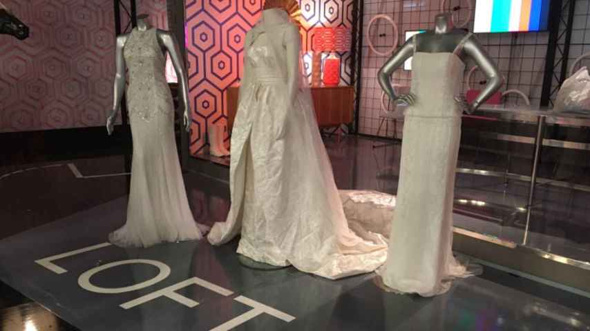 Los tres vestidos de novia de Alba Carrillo.