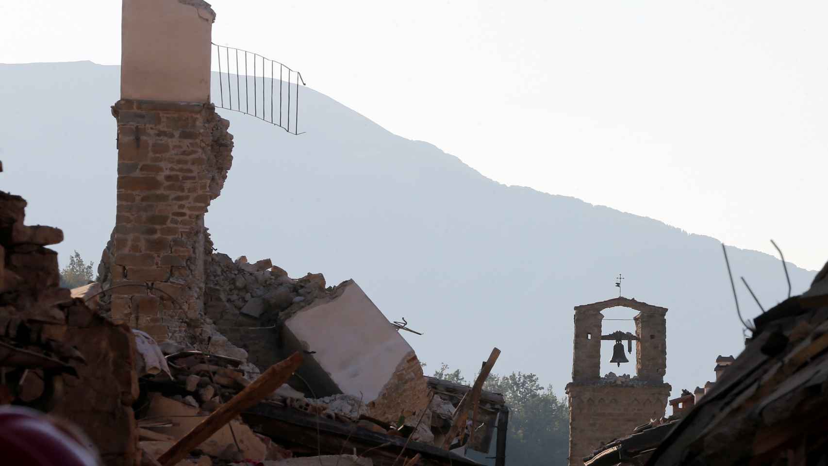 El terremoto de Amatrice de 2016, en la misma zona de L'Aquila.