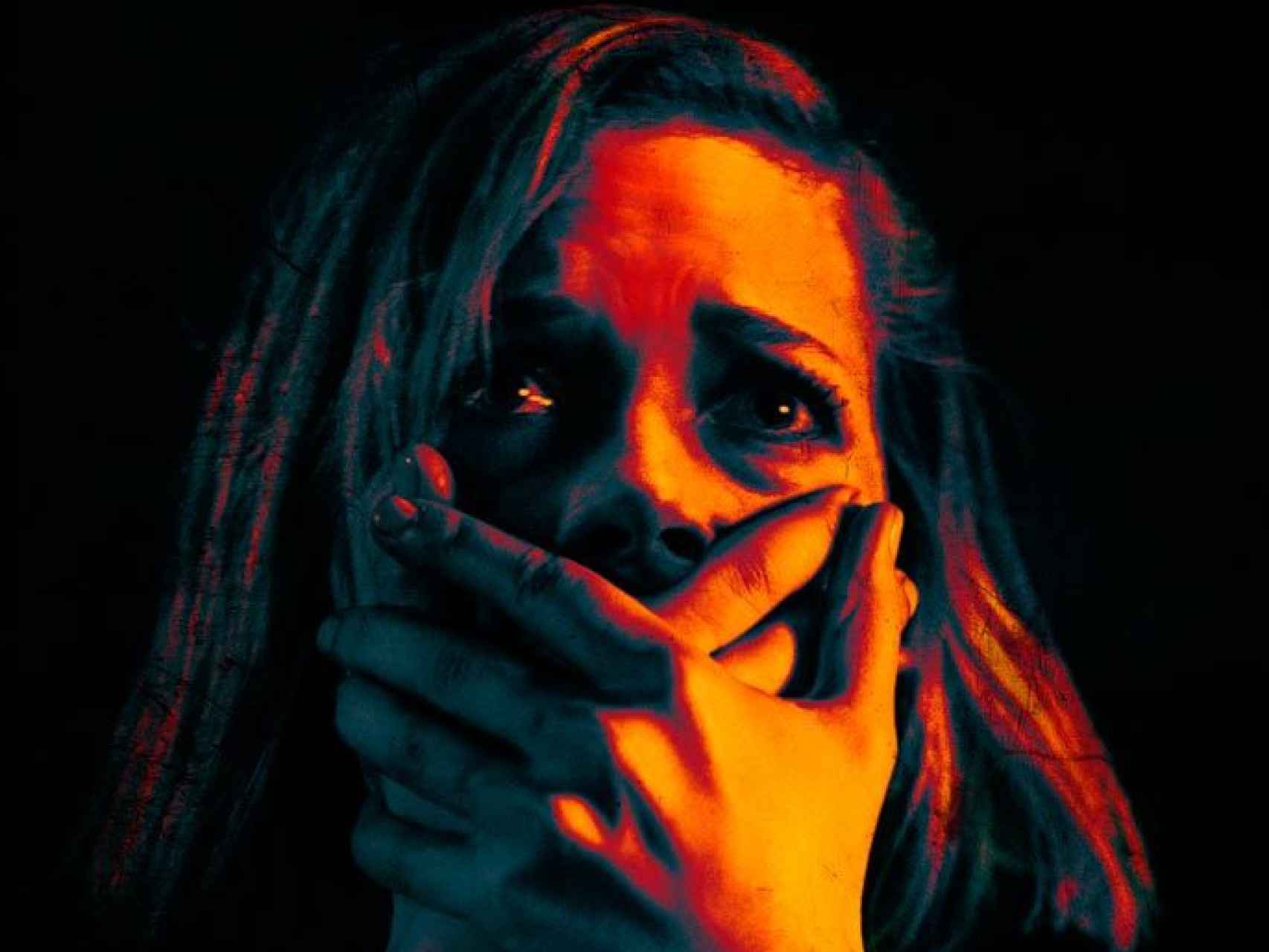 Imagen promocional de la película No respires.