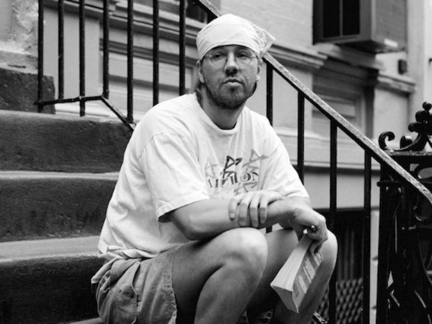 El escritor David Foster Wallace, padre de La broma infinita.