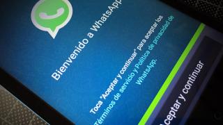 Pantallazo de la actualización de WhatsApp