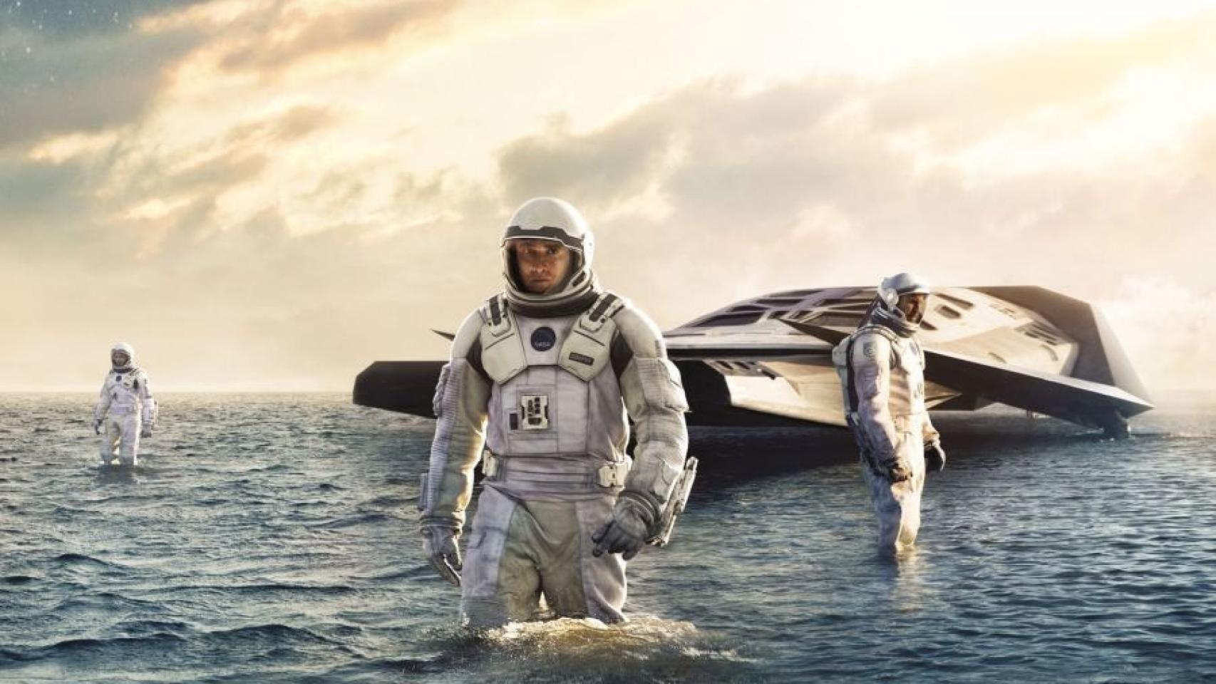 Imagen de la película Interestellar.