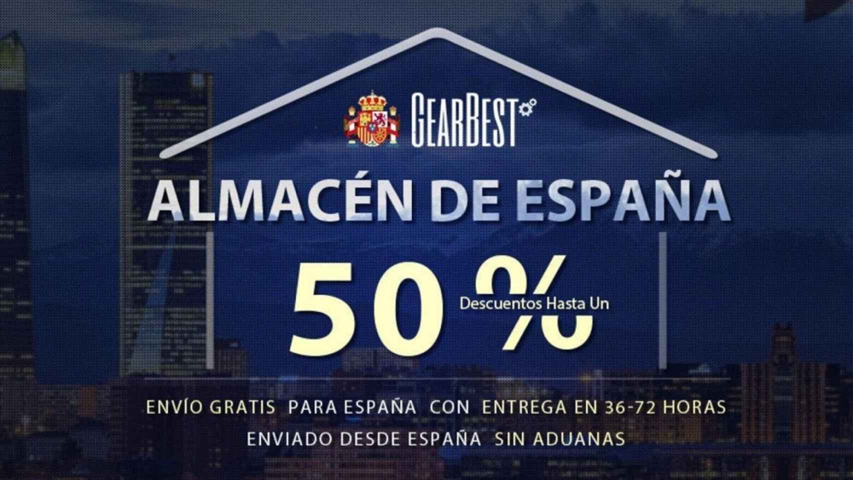 GearBest abre su almacén de España: envíos gratis y sin aduanas