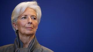 IMF Managing Director Christine Lagarde attends a news conference after a seminar on the international financial architecture in Paris