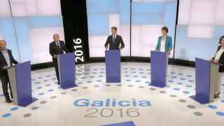 El debate a cinco emitido por la TVG