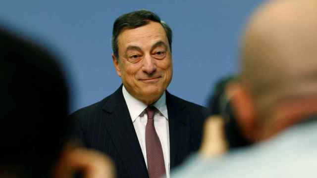 Draghi, presidente del BCE.