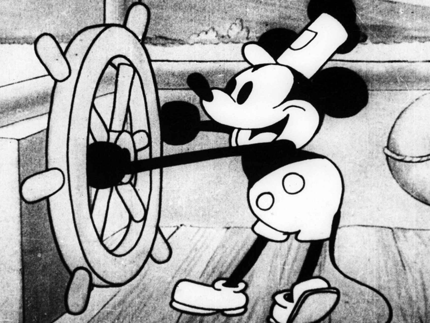 La primera aparición del ratón Mickey.
