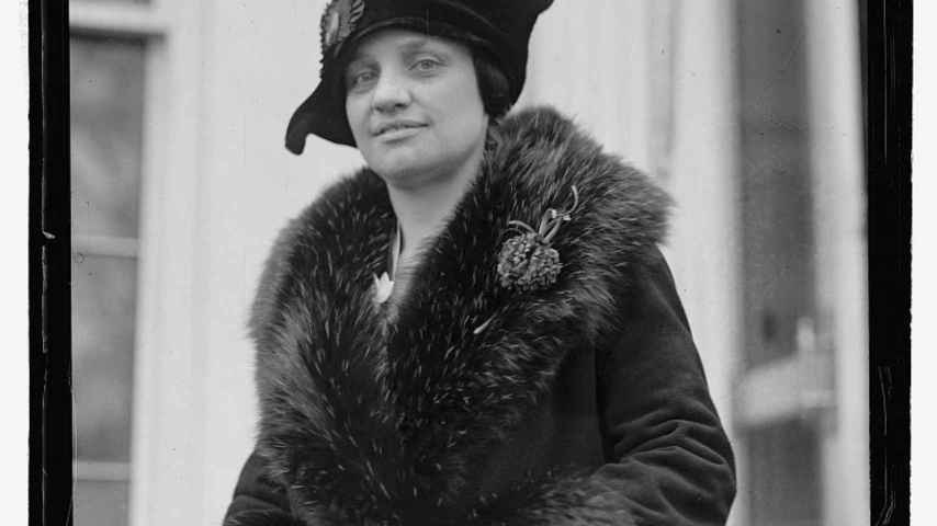 Mabel Walker Willebrandt en la Casa Blanca.