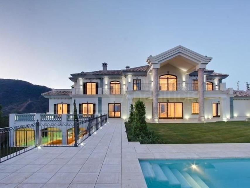 Una de laslujosas villas de La Zagaleta.