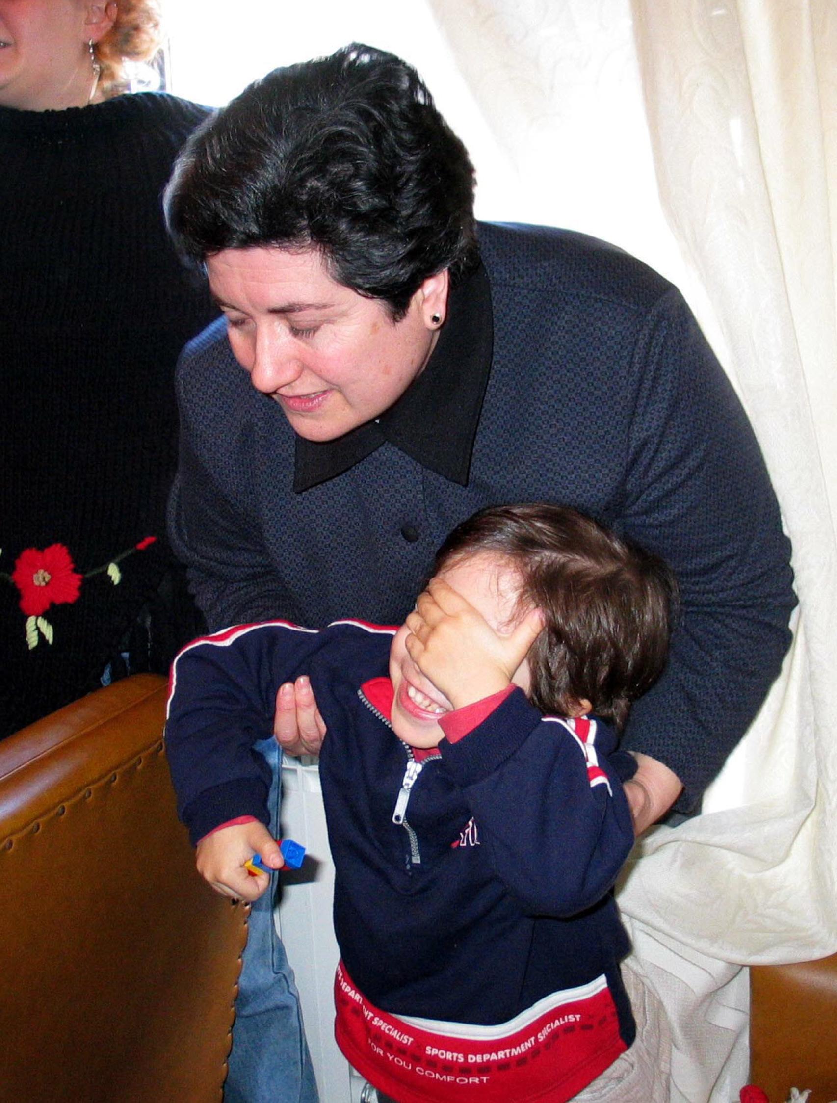 Margarita Bernal, la madre biológica de Diego, conocido como El Niño de El Royo, en una imagen de 2003.