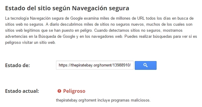 google-seguro-the-pirate-bay
