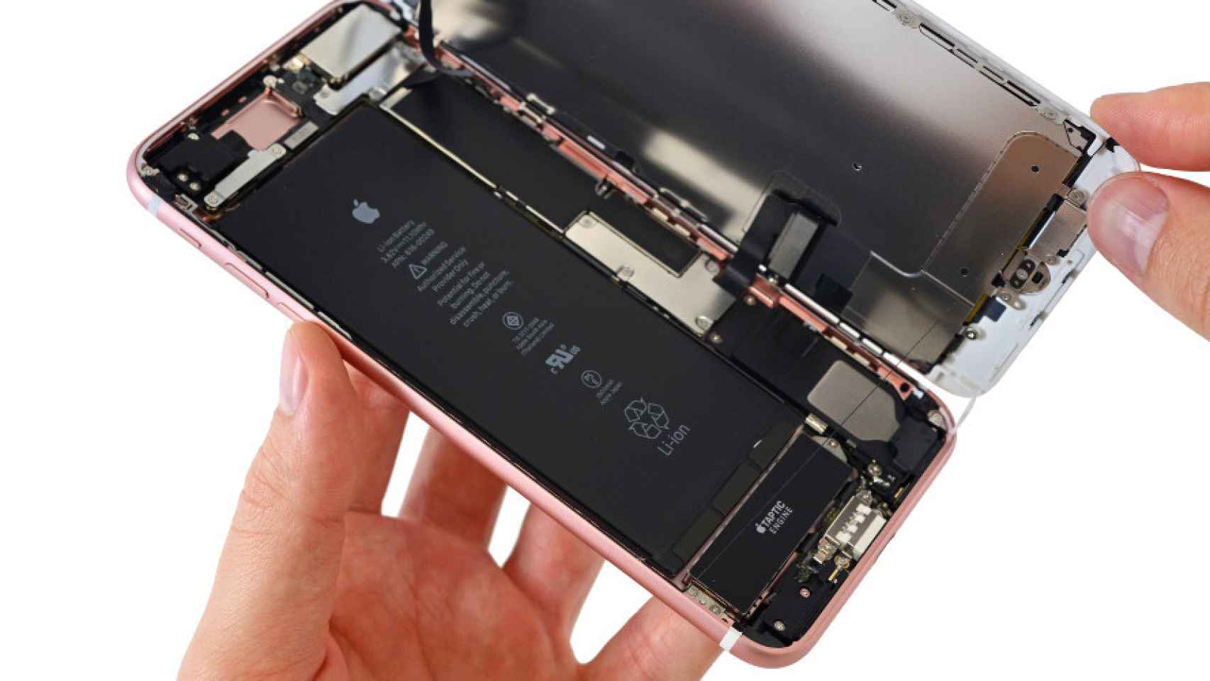 La batería del iPhone 7, uno de los modelos afectados