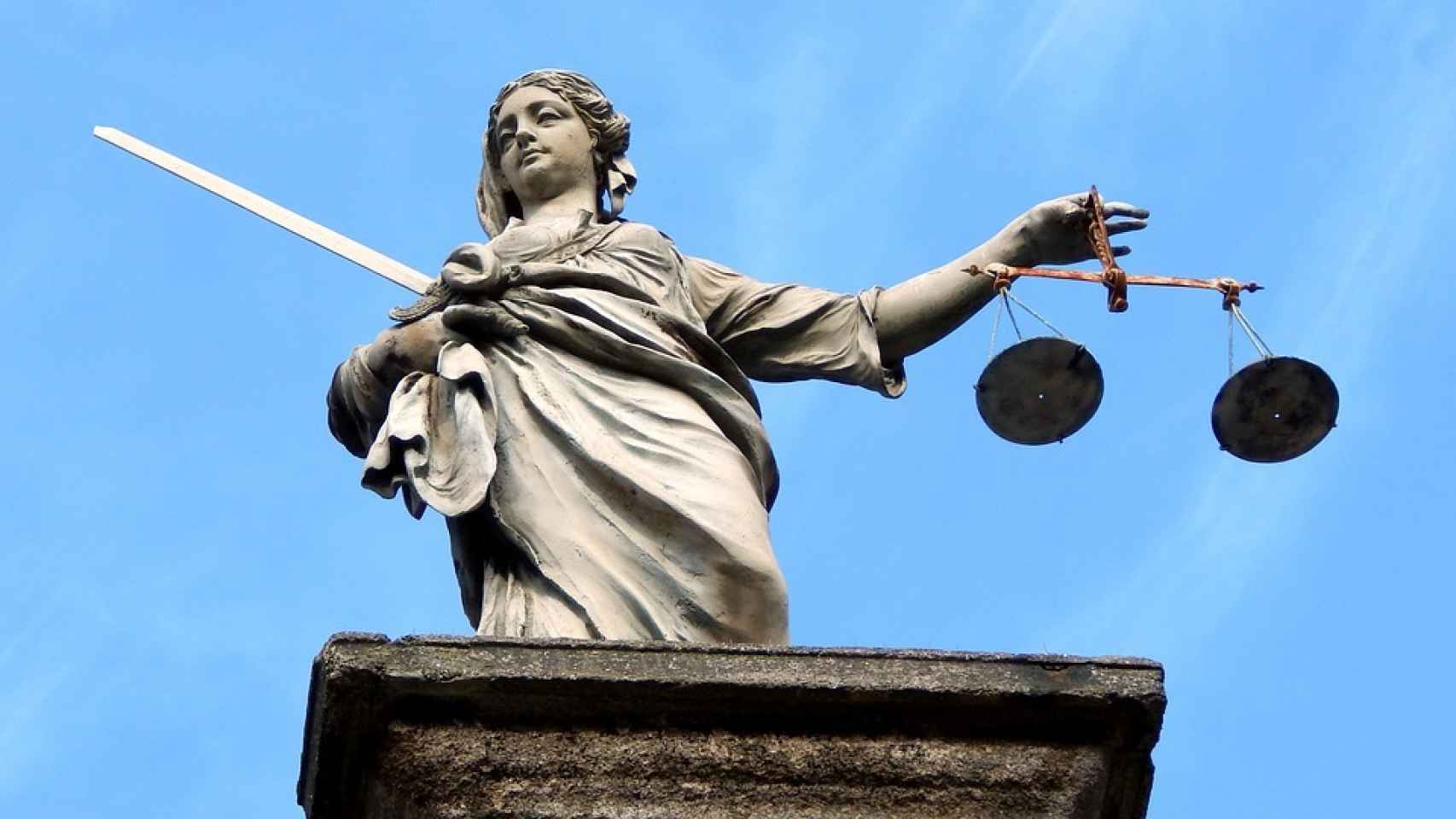 Alegoría de la Justicia en Dublín. / Pixabay