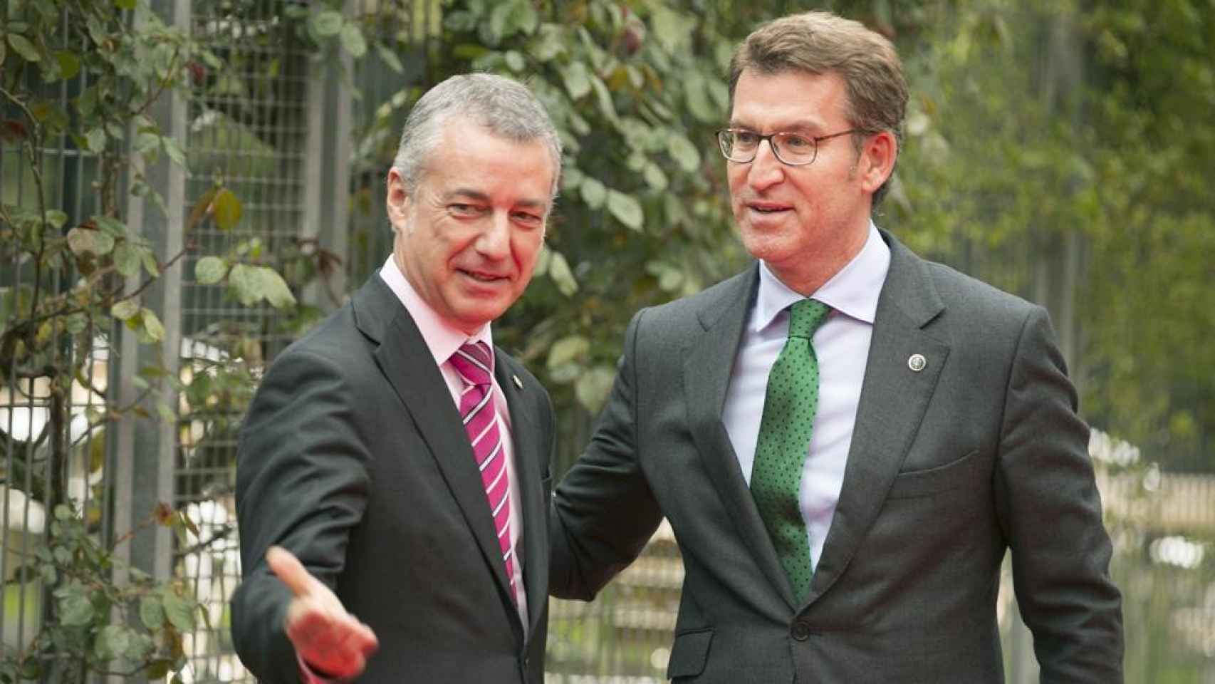 Iñigo Urkullu y Alberto Núñez Feijóo.