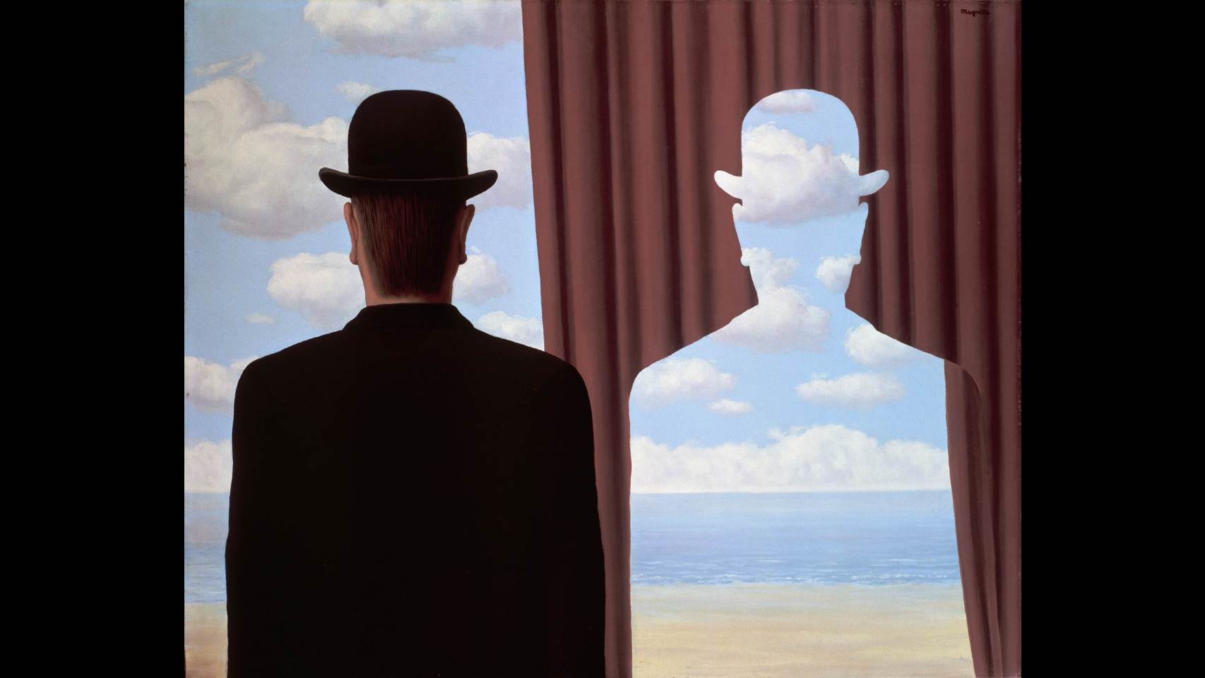 La Décalcomanie, Magritte.
