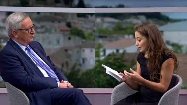 Entrevista de Laetitia a Juncker
