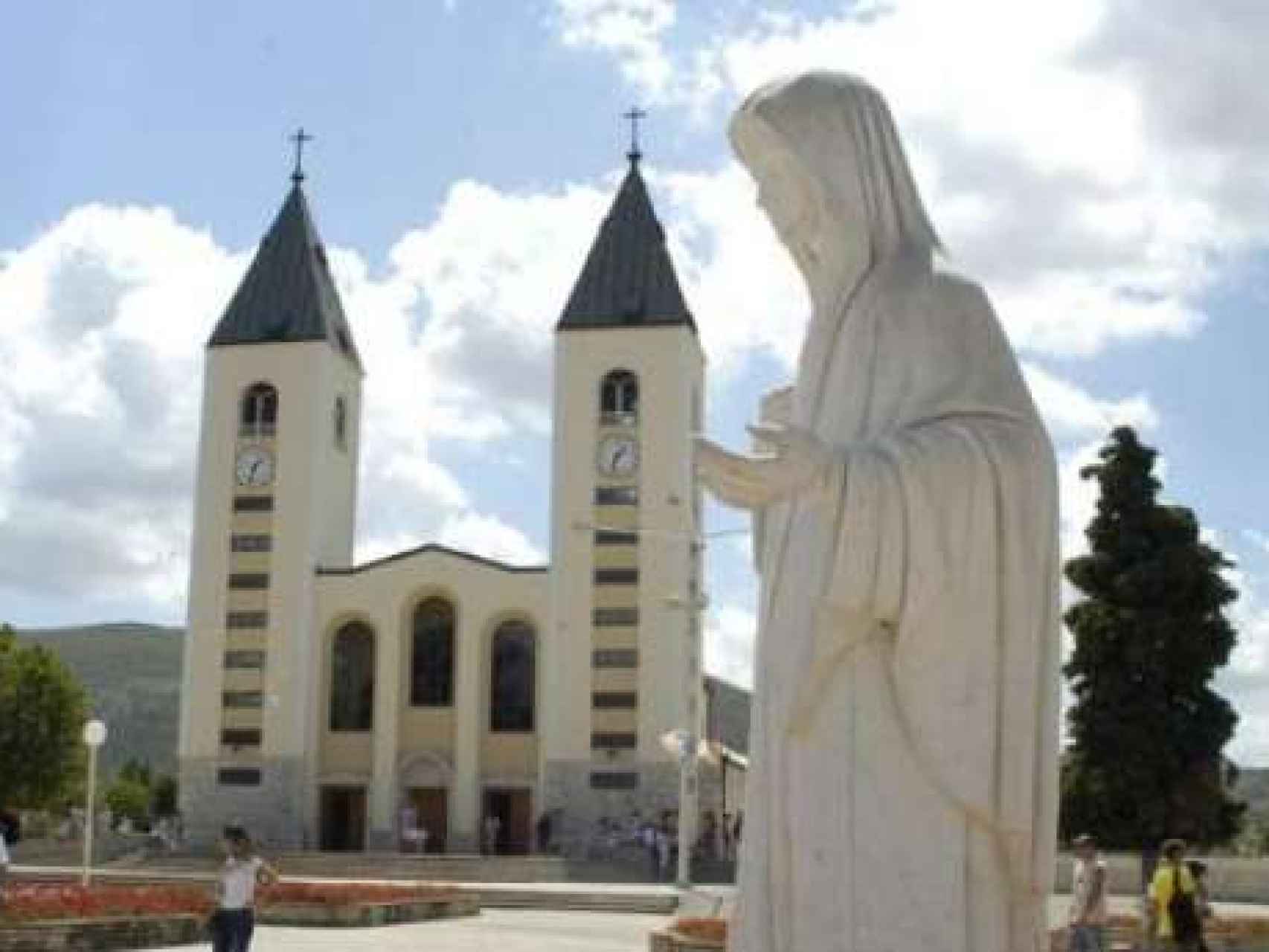 Medjugorje, lugar de peregrinación de católicos.