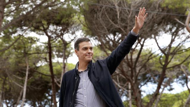 Pedro Sánchez, en la Fiesta de la Rosa del PSC en Gavá hace unos días.