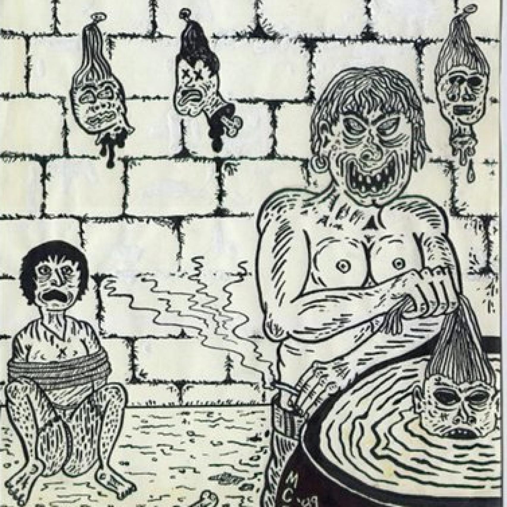 Portada de Boiled Angel, de Mike Diana.