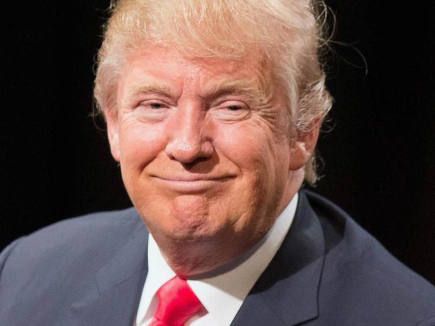El líder del partido republicano Donald Trump, blanco de críticas.