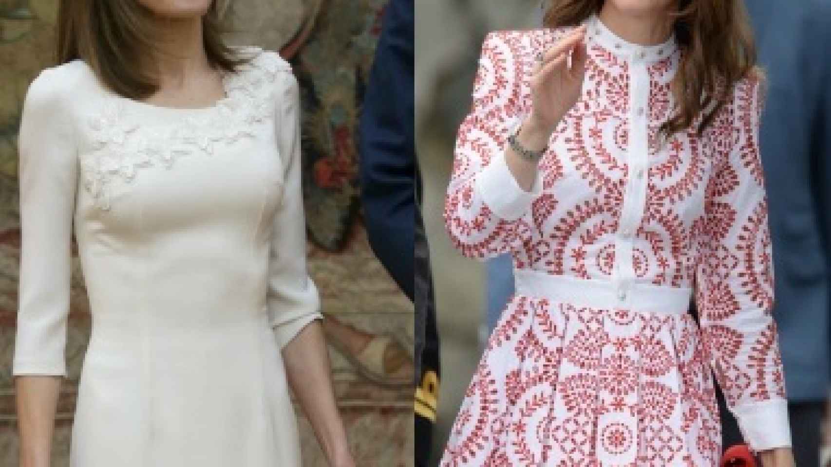 La reina Letizia y Kate Middleton en sus imágenes más recientes.