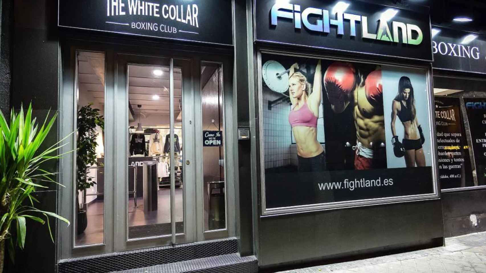 Fightland, el club de boxeo en el que se ha matriculado Chacón