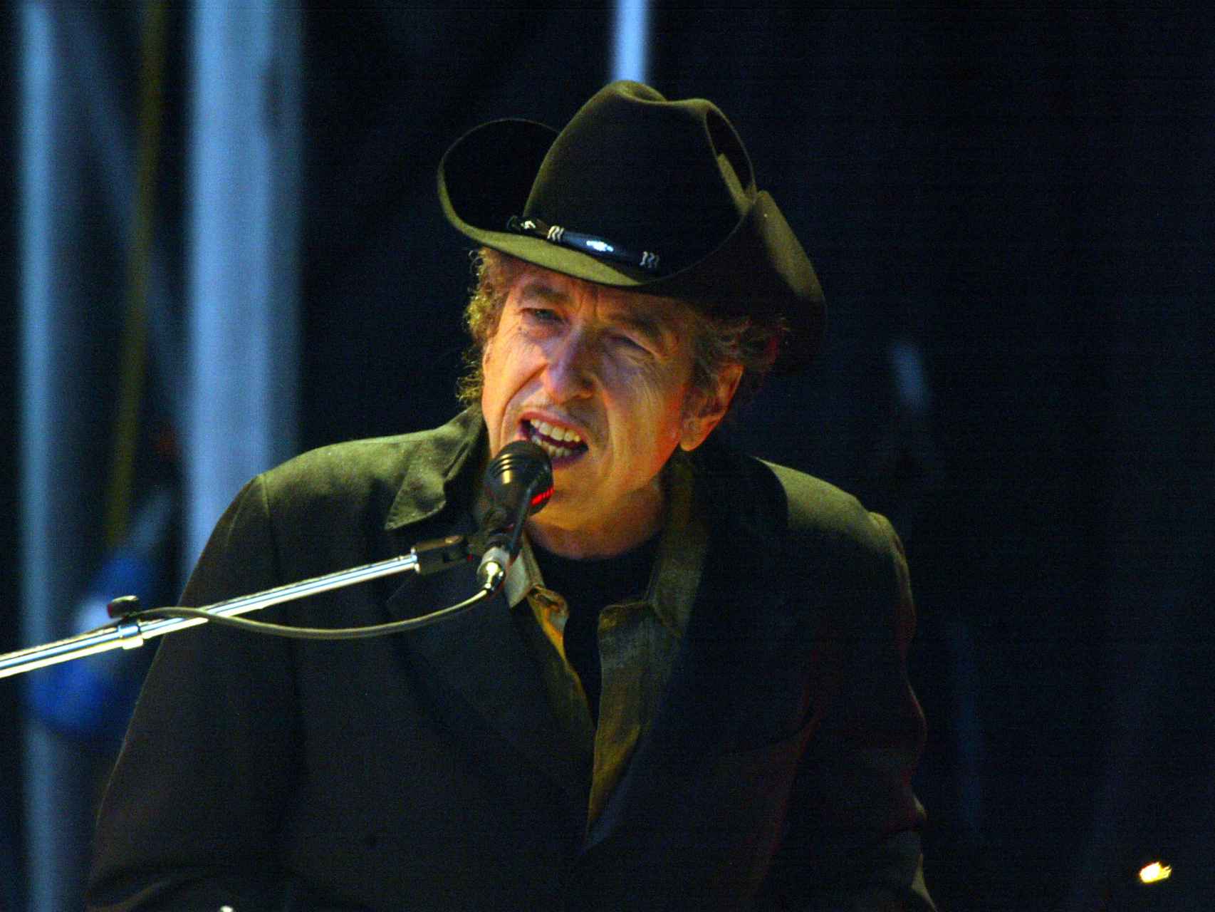 Bob Dylan, cantautor y ganador del Premio Nobel de Literatura.