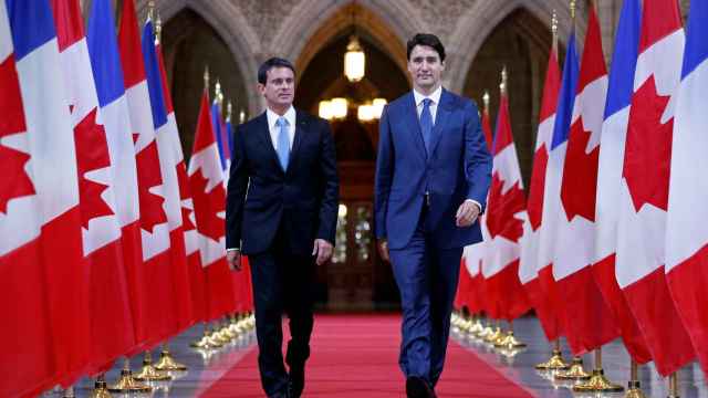 El primer ministro canadiense, Justin Trudeau, se ha reunido esta semana con el francés Manuel Valls