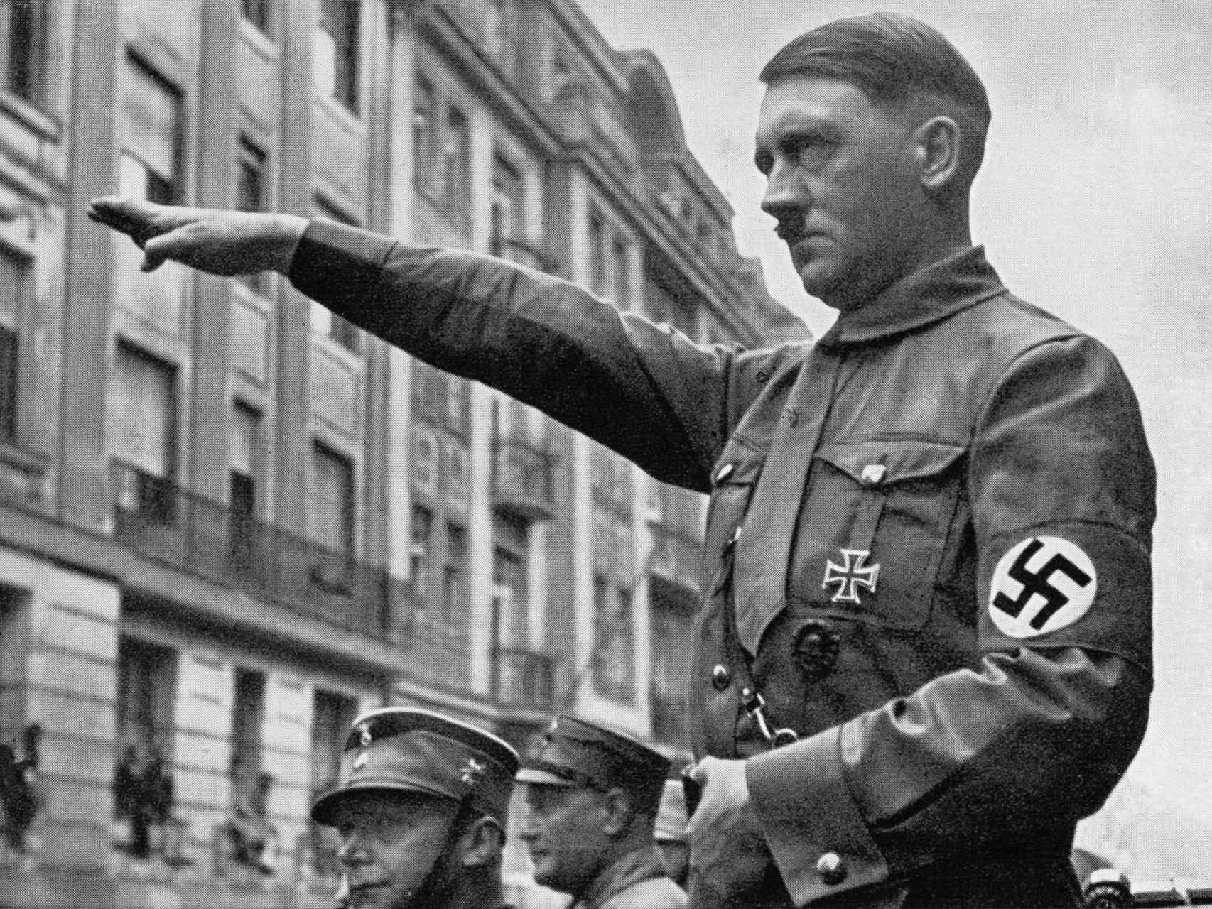 El dictador Adolf Hitler.
