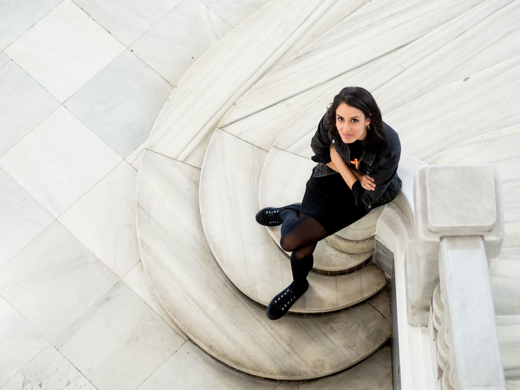 Rita Maestre, en el Ayuntamiento de Madrid.