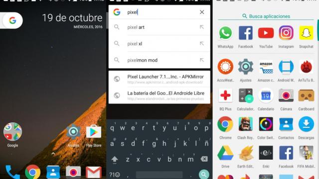 Pixel Launcher llega a Google Play y puedes usarlo en tu dispositivo [APK]