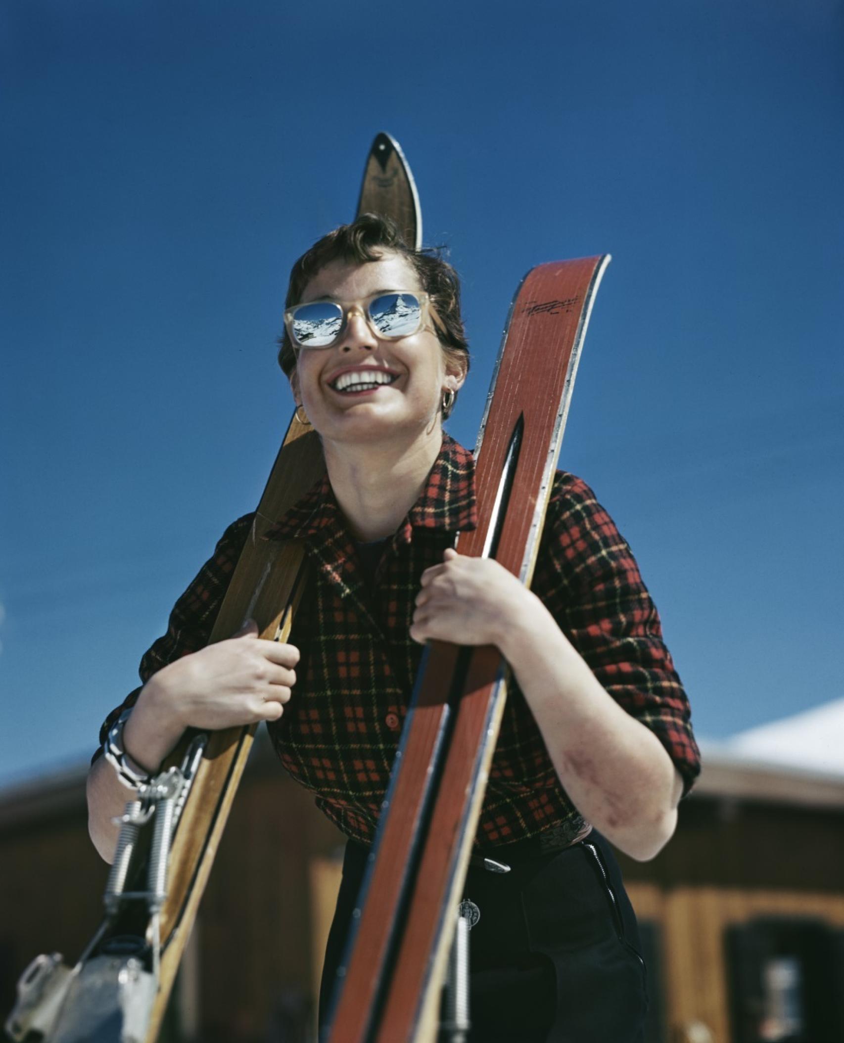 Judith Stanton, en Zermatt, Suiza.