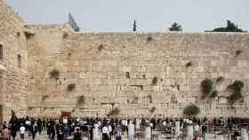 El Muro de las Lamentaciones en Jerusalén.