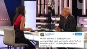 Josep Borrell entrevistado por Ana Pastor.