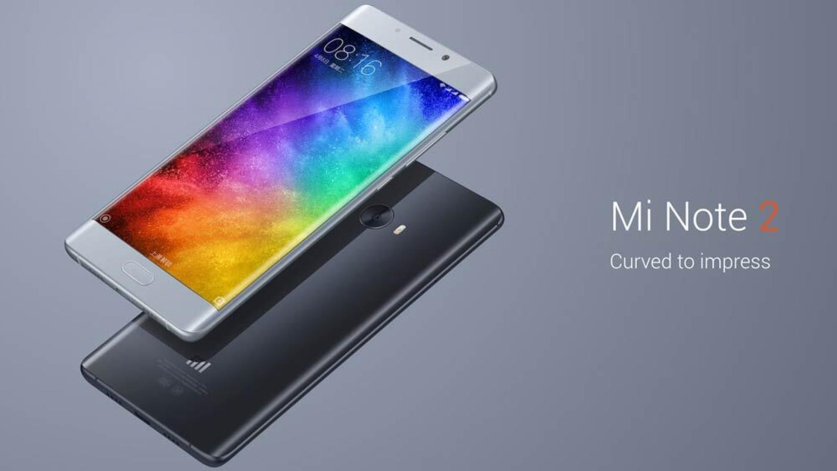 Xiaomi Mi Note 2, el móvil con cuatro curvas