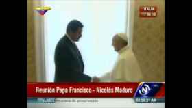 El Papa recibe a Maduro en el Vaticano