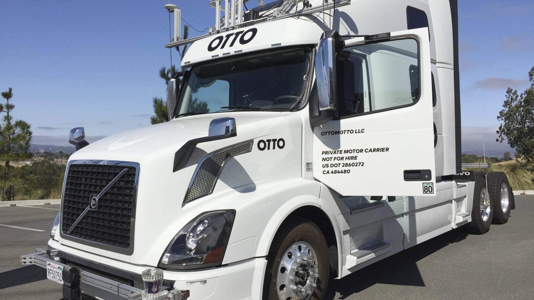 Otto, el primer camión que no necesita conductor