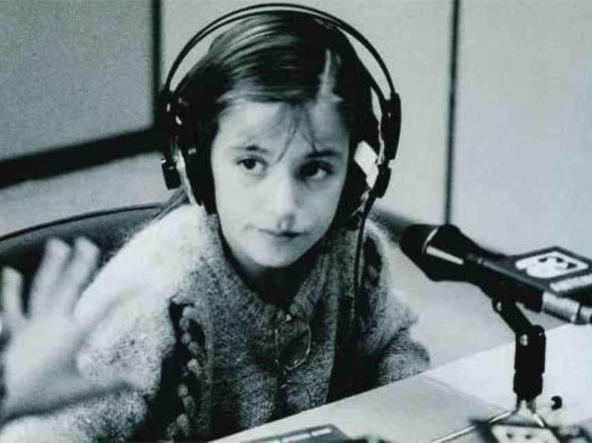 Letizia hizo sus pinitos en la radio con sólo 11 años.