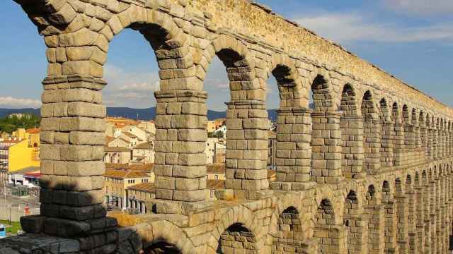 Imagen del Acueducto de Segovia.