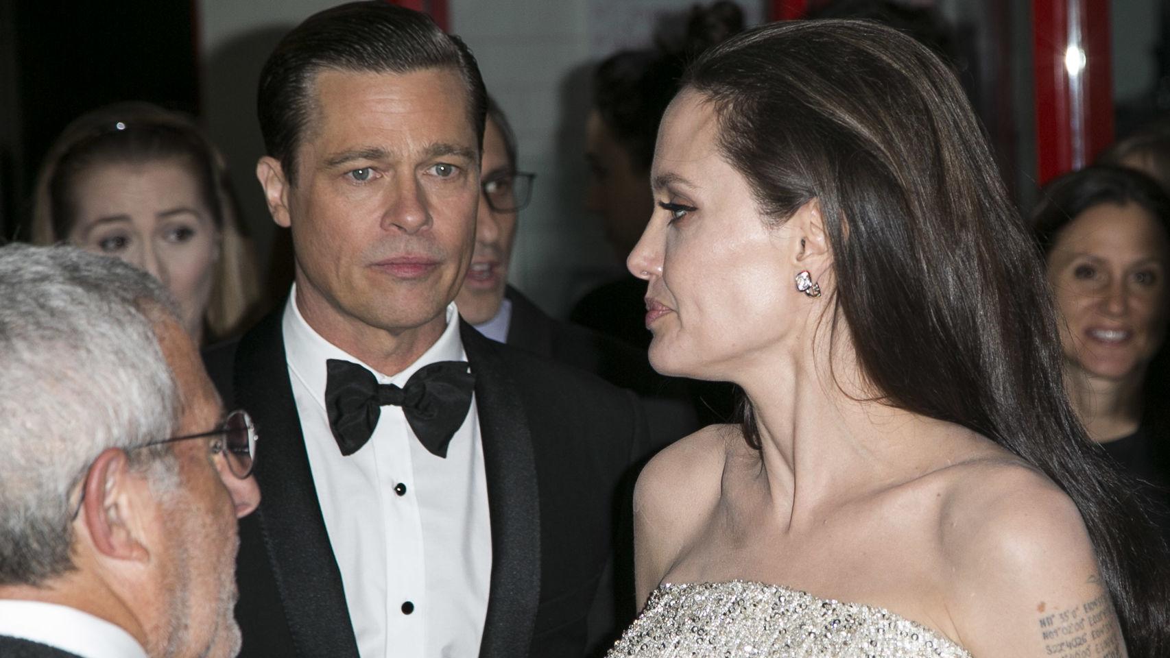 La pareja, cuando aún estaba casada, durante un evento en EEUU.