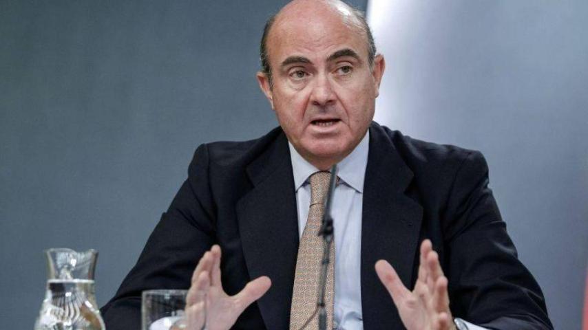 El ministro de Economía, Luis de Guindos.