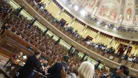 El Congreso de los Diputados durante la investidura de Mariano Rajoy.