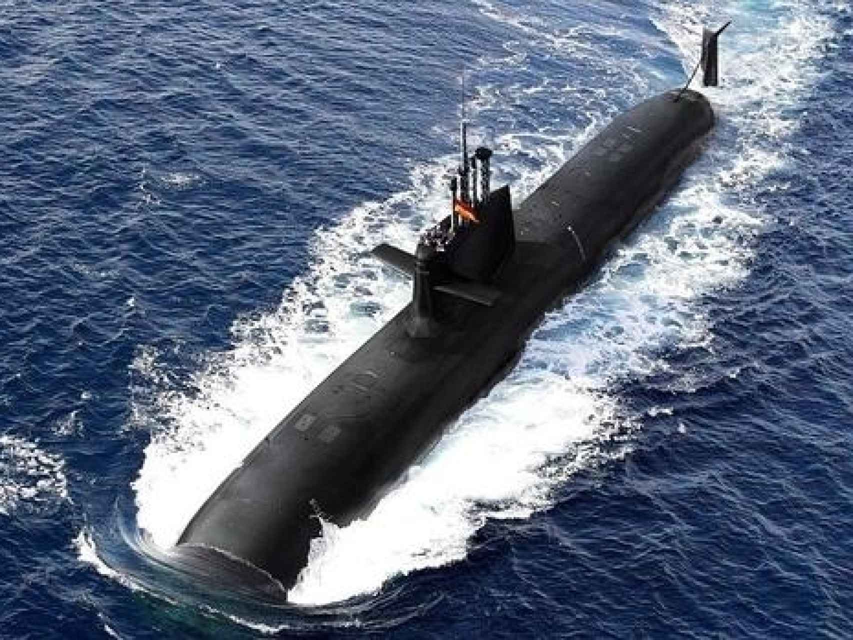 El submarino S-80.