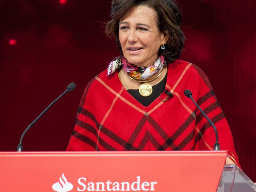 Ana Botín, presidenta de Santander.