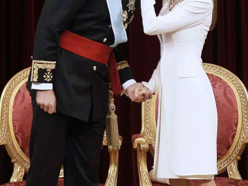 Felipe VI, el día de su proclamación como rey (2014).