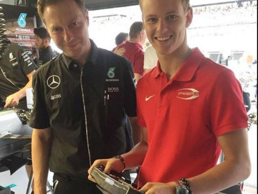 El hijo de Michael Schumacher, Mike junior
