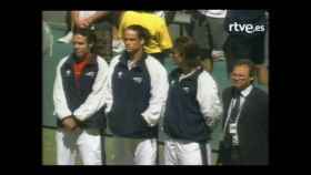 Copa Davis 2003: Himno de Riego