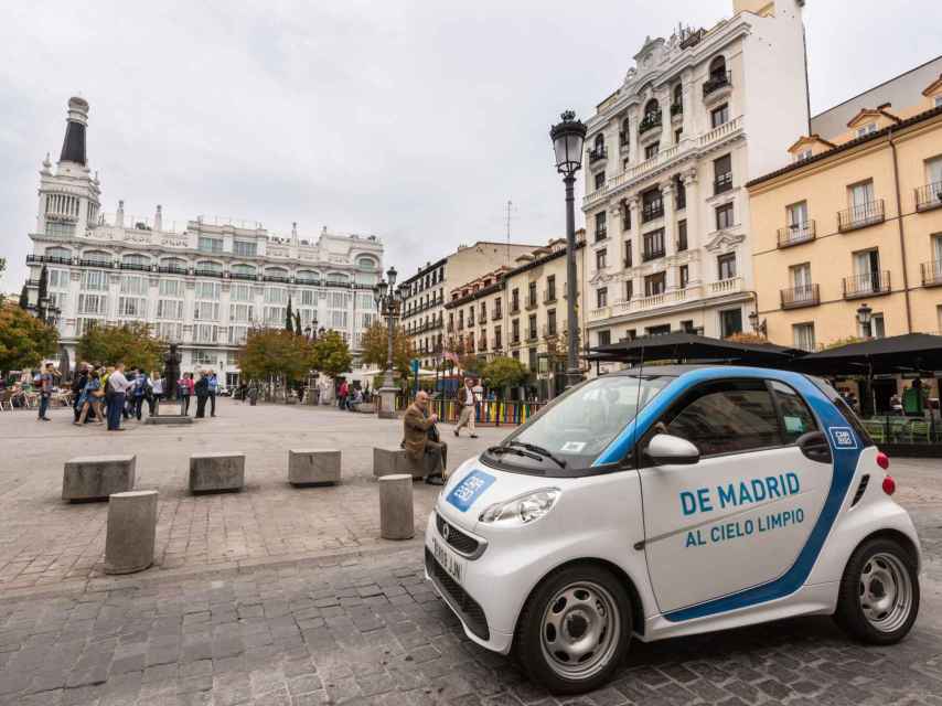 Car2Go cumple un año en Madrid.