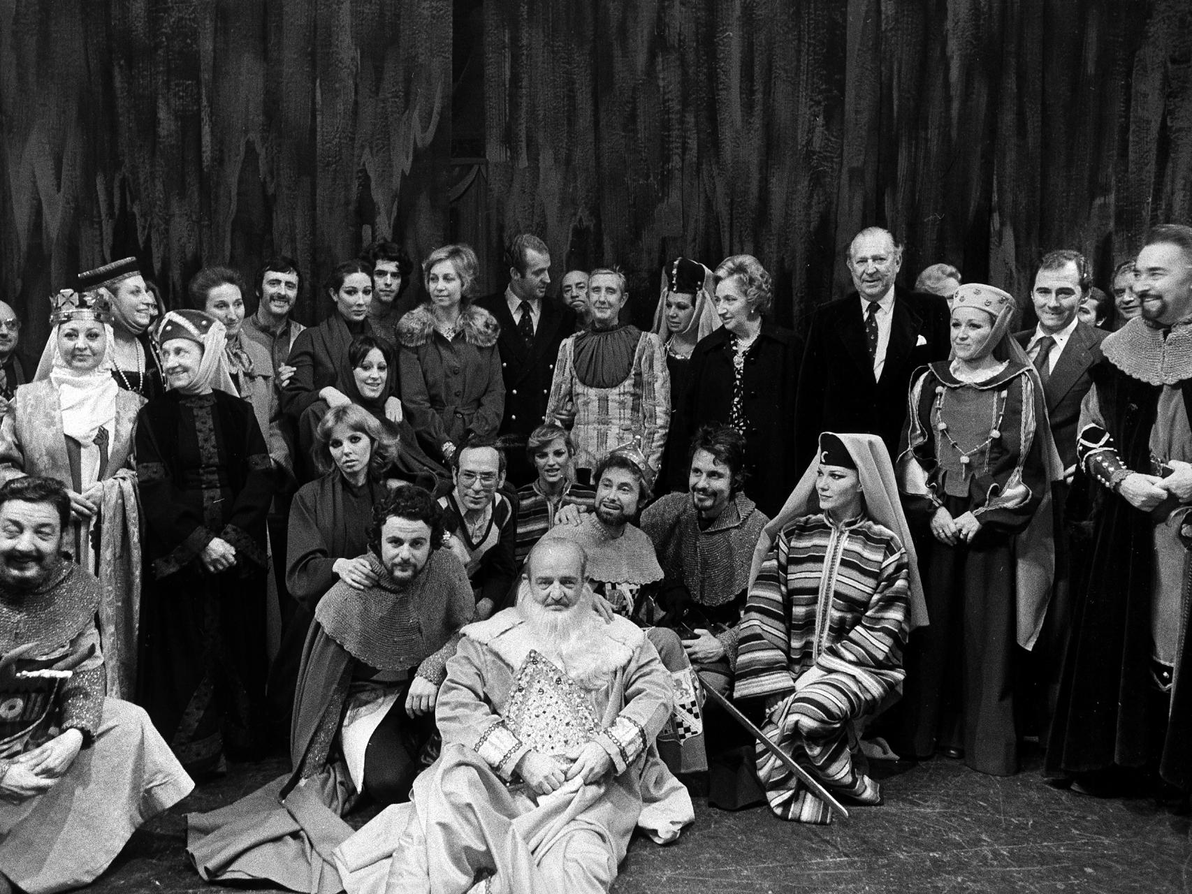 Una representación de La Venganza de don Mendo en Madrid en 1977.